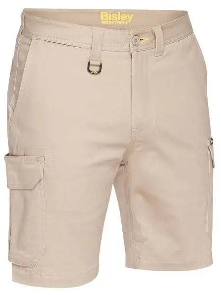 Bisley Stretch Cotton Drill Cargo Short BSHC1008 - City Workwear
